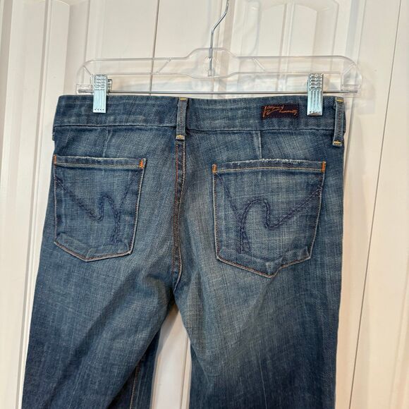 Citizens Of Humanity Low Waist Full Leg Jeans Size 26 - Picture 5 of 12